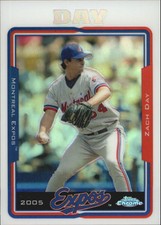2005 (EXPOS) Topps Chrome Refractors #88 Zach Day