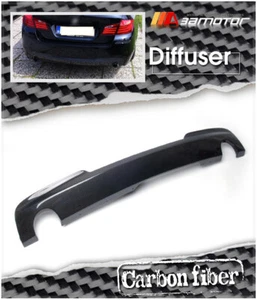 Carbon Fiber M Tech Type Bumper Diffuser fit for BMW F10 5-Series Sedan M Sport - Picture 1 of 3