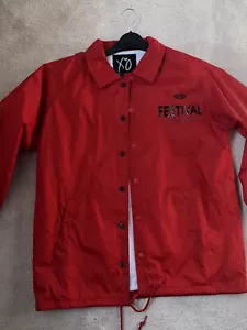 The Weeknd x Coachella Red Coach Jacket - Picture 1 of 2