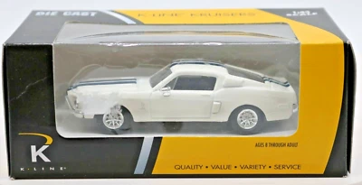 K-Line KRUISERS 1:43 White Shelby GT-500KR Die-Cast – Mint, Limited Edition - Image 1 of 4