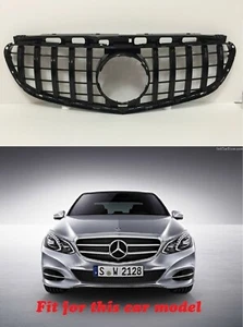 Front Grille Glossy Black GT Look FOR '2013-'2015 Mercedes Benz W212 E-Class - Bild 1 von 3