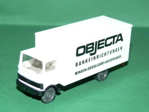 Wiking - MB LP 809 Lieferwagen "OBJECTA" - Nr. 18434 - in Ovp - (Vi-Fa) - Bild 1 von 3