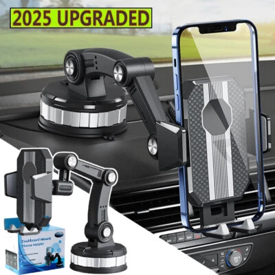 Car Truck Dashboard Dash Mount Phone Holder Suction GPS Windshield Desk Stand AA - Image 1 of 4