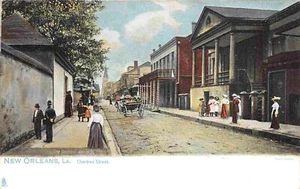 Chartres Street New Orleans Louisiana 1905 Tuck postcard - Picture 1 of 2