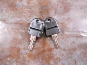 New TWO Original Genuine Folding Tractor Supply Co Tool Box Replacement Keys E00 - Picture 1 of 4