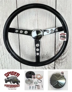 1968-1969 AMC Rebel AMX Javelin steering wheel 15" HIGH GLOSS - Foto 1 di 9