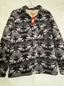 UNIONBAY Men's Woodsman Microfleece Lined Flannel Jacket Size Medium *NWT* - Picture 1 of 3