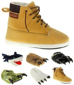 mens boot type slippers