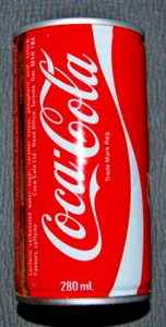 1984 COCA-COLA Cola 280mL Canada Empty - Picture 1 of 4