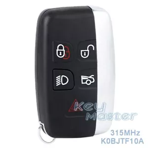 for Land Rover LR4 Range Rover Evoque Sport Keyless Remote Key Fob K0BJTF10A - Foto 1 di 4