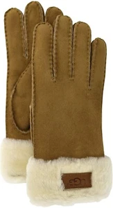 UGG Women's 247429 Chestnut Turn Cuff Glove Size S/P - Picture 1 of 2