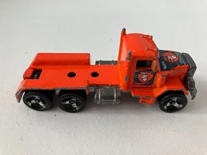 1979 Hot Wheels Peterbilt Orange Trans Maintenance Service Truck Mattel Diecast - Picture 1 of 7