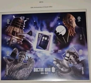 GB - 2013 - Hoja en miniatura "Doctor Who" - MNH  - Imagen 1 de 1