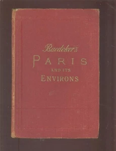 Baedekers PARIS and its ENVIRONS 1937 -F008A - Bild 1 von 2