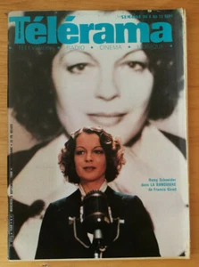 TELEVISION PROGRAMMES TELE TELERAMA N°1599 SEPTEMBRE 1980 ROMY SCHNEIDER - Picture 1 of 1