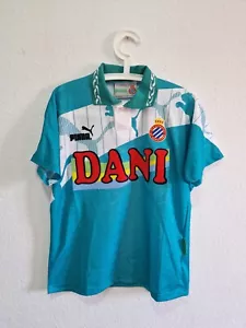 CAMISETA ORIGINAL RCD ESPANYOL PUMA 1995 1996 AWAY SHIRT M VINTAGE TRIKOT MAGLIA - Imagen 1 de 7