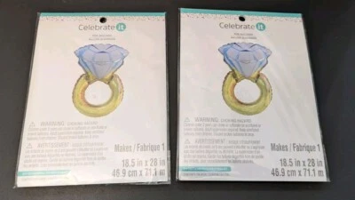 2 globos de aluminio Celebrate It Ring nuevos Foto 1 de 4