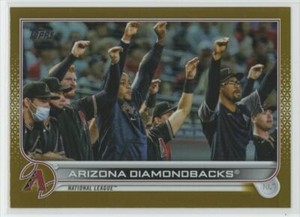 2022 Topps Gold Rainbow Foil Diamondbacks Team Card Arizona Diamondbacks #144