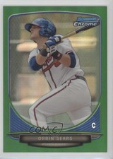 2013 Bowman Draft Draft Picks Chrome Green Refractor /75 Orrin Sears #BDPP116