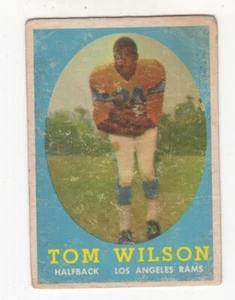 1958 TOPPS FOOTBALL TOM WILSON LOS ANGELES RAMS #67 - Picture 1 of 2