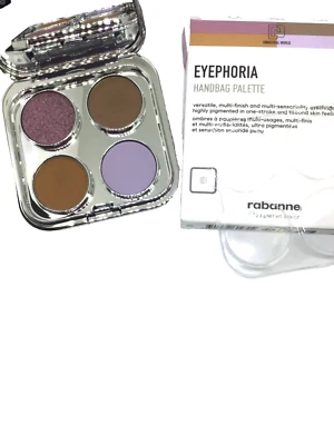 New Rabanne Beauty Eyephoria Handbag Unnatural World Eyeshadow Quad In Box - Image 1 of 2