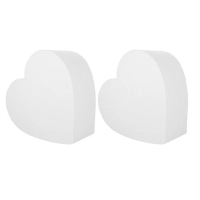  2 Pcs Valentine's Day Cake Model Artificial Cakes for Display Wedding Faux - Imagen 1 de 4