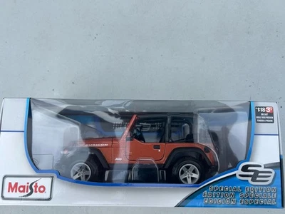 JEEP WRANGLER RUBICON 1:18 DIECAST CAR MODEL BY MAISTO 31663 - Image 1 of 3