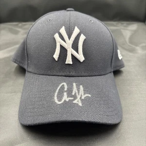 AARON JUDGE NY Yankees Signed Baseball Cap PAAS COA Authentic Guaranteed - Picture 1 of 6