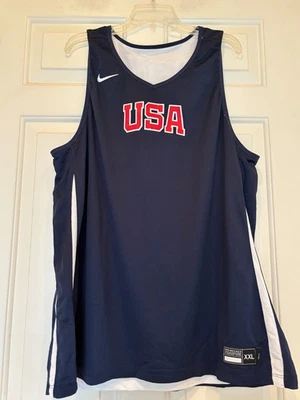 USA Team Issued Practice Jersey Nike Reversible Size Mens XXL NEW - Image 1 of 4