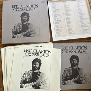 ERIC CLAPTON 6LP BOX SET CROSSROADS  1988 Polydor 835 261-1 EX/EX/BOX - Picture 1 of 4