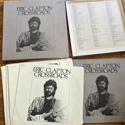 ERIC CLAPTON 6LP BOX SET CROSSROADS  1988 Polydor 835 261-1 EX/EX/BOX - Image 1 of 4