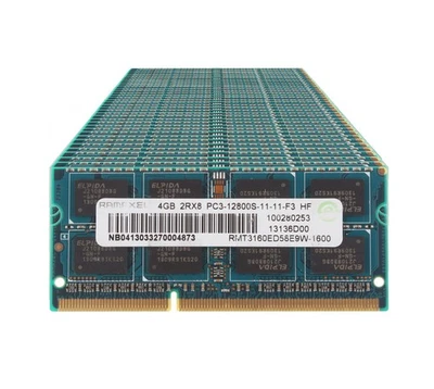 DDR3 204PIN Memory RAM 4GB 1600MHz SODIMM PC3-12800S Ramaxel Notebook PC12800 - Image 1 of 4