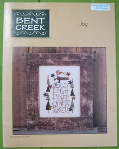 BENT CREEK JOY BOOK NUMBER BC1066 HOLIDAY CROSS STITCH PATTERN COPYRIGHT 1999 - Picture 1 of 2