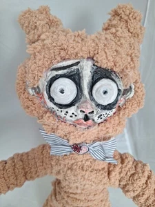 Coraline Mini-me Fuzzy Bear Cute handmade ooak artist doll. Hauntedsoulsartdolls - Picture 1 of 24