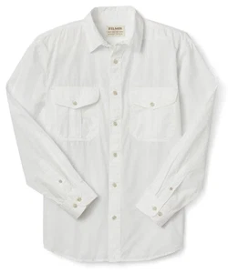 Filson Washed Feather Cloth Shirt - XXL - NEW - 20189133 White Lightweight Light - Picture 1 of 1
