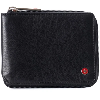 Logan Zipper Bifold Wallet | All-Around Zip Closure | 13 Card Slots 2 Bill Se... - Image 1 of 4