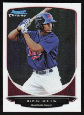 2013 Bowman Chrome Mini  #1 Byron Buxton - Image 1 of 2