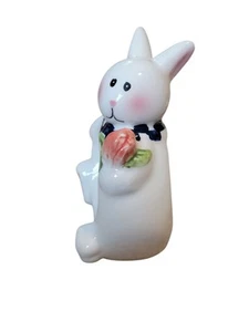 Lot Of 4 Mercuries Ceramic Easter Bunny Rabbit Napkin Holders  - Picture 1 of 8