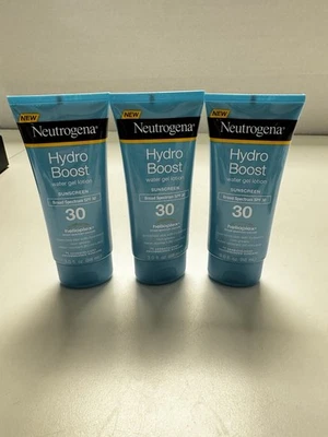 Neutrogena Hydro Boost Water Gel Moisturizing Sunscreen Lotion with SPF 30 ~3 Pk - Image 1 of 3