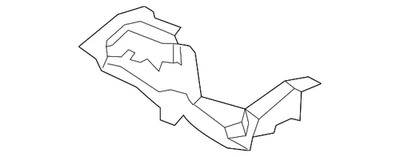 Genuine  2015-2017 Acura TLX - Beam Front Bumper Center (Upper) 71160-TZ3-A00 - Image 1 of 2