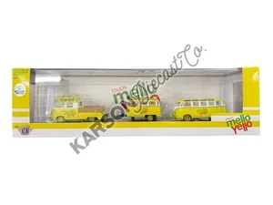 CHASE 1960 VW Double Cab Truck & VW Microbus Mellow Yellow 1:64 Model 56000-TW05 - Picture 1 of 1