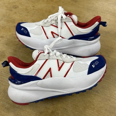 New Balance 3447 Figs Special Edition Red White Blue Sneakers Women’s Size 7 US - Image 1 of 4