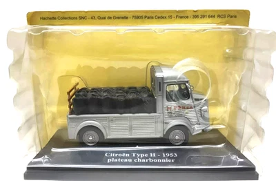 CITROËN  TYPE  H  PLATEAU  CHARBONNIER  1963 -  ELIGOR -   1/43 - Photo 1/2