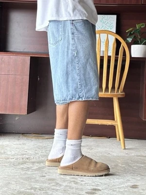 Pantalones Cortos Vintage BaggyY2k Grunge Emo Gótico Sueltos Anchos Foto 1 de 4