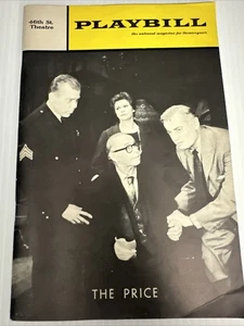 The Price, Playbill noviembre 1968, 46th St. Theatre - Imagen 1 de 8
