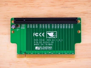 Scheda riser PCIe x16 di FlexStar Technology 02-43141-00 - Foto 1 di 3