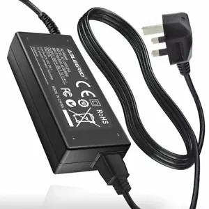 AC Power Adapter Charger And UK Cable For SONY Handycam DCR-HC28 Camcorder - Picture 1 of 5
