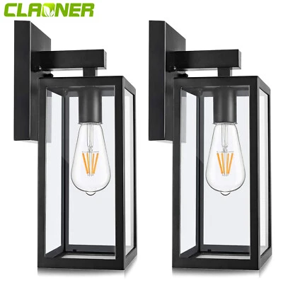 Außenleuchte Wandleuchte Wandlampe Außenlampe Hängend E27 IP44 Wasserdichte - Bild 1 von 4