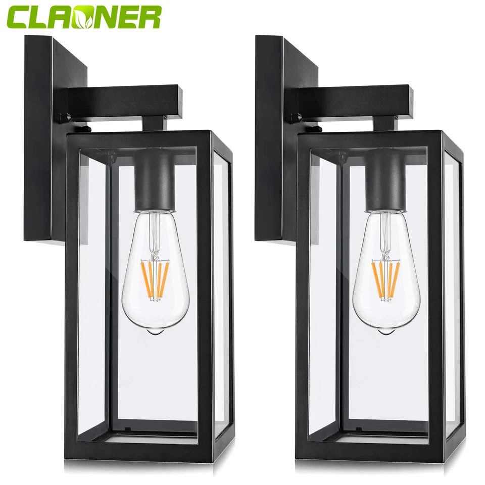 Außenleuchte Wandleuchte Wandlampe Außenlampe Hängend E27 IP44 Wasserdichte - Bild 1 von 4