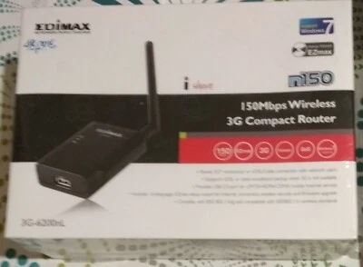 Edimax 3G-6200NL - Router compatto wireless 3G, Condivide una connessione 3G  - Immagine 1 di 3